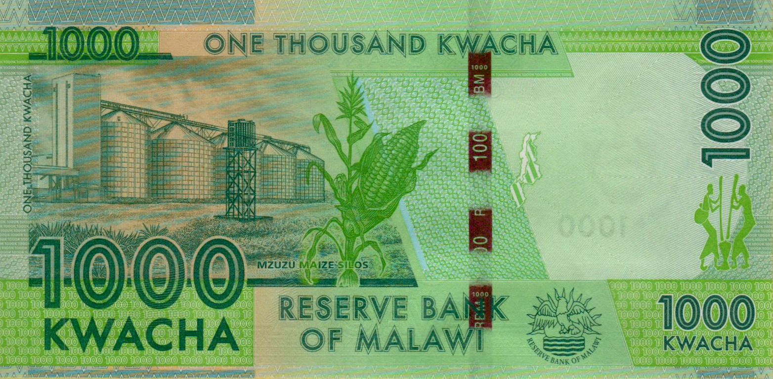 Malawi 1000 2016 UNC P-67/b
